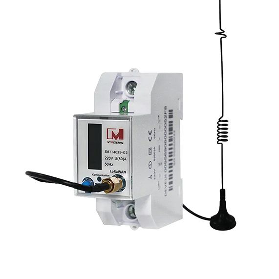 Single Phase Prepaid Lora Eu Mhz Lorawan Smart Energy Meter