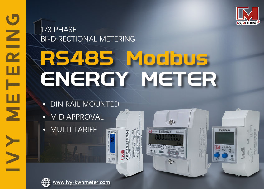 Application of bidirectional energy meter in PV solar energy metering