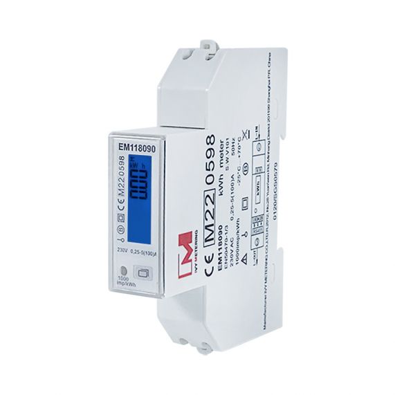 Single Phase RS485 Modbus Net Meter Bi-directional Smart Energy Meter for PV Solar Metering