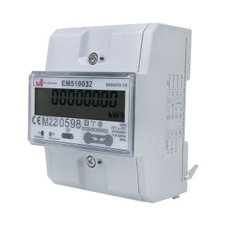 MID Approved Three Phase DIN Rail Bi-direcitonal Energy Meter for EV Charging