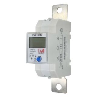 DIN Rail DC Energy Meter RS485 Smart Electricity Meter for Energy Storage Battery Systems