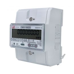 MID Approved Three Phase DIN Rail RS485 Bi-directional Energy Meter for PV Solar Solution