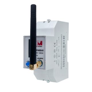 Single Phase LoRaWAN Energy Meter LoRa EU 868MHz Power Electricty Meter for Smart Building Metering