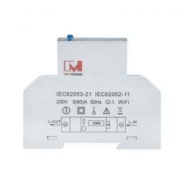 Single Phase WIFI Smart Energy Meter DIN Rail Electricity Meter For Smart Home