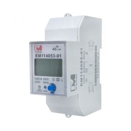 Single Phase SIM 4G Prepaid Smart Energy Meter for IOT System