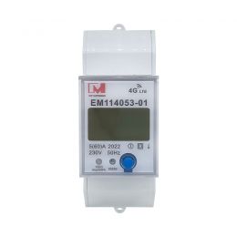 STS GPRS-4G Prepayment DIN Rail SIM Card Energy Meter with Built-in Latching Relay